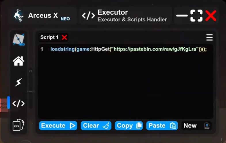 Arceus X iOS app screenshot
