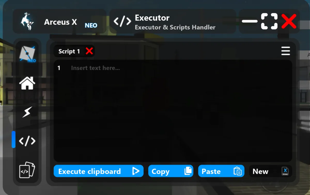 NEO multi-tab code executor