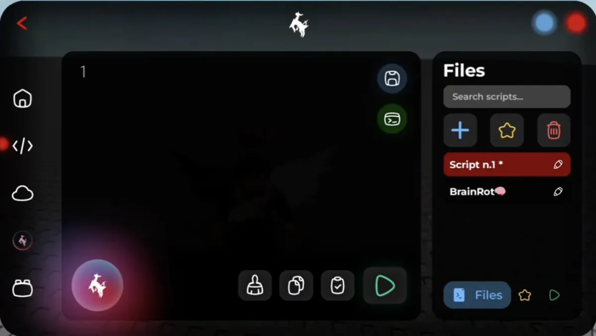 V5 redesigned editor with Files panel